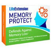 Memory Protect, 12 Colostrinin-Lithium (C-Li) Capsules & 24 Lithium (Li) Capsules, Life Extension