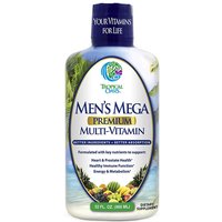 Mens Mega Multi-Vitamin Liquid, 32 oz, Tropical Oasis