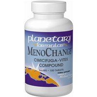 MenoChange Cimicifuga-Vitex Compound for Menopause 100 tabs, Planetary Herbals