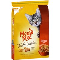 Meow Mix Tender Centers Dry Cat Food, Salmon & Chicken, 15.5 lb (7.03 kg)