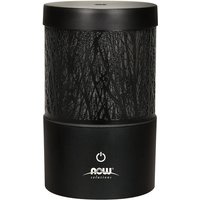 Aromatherapy Diffuser - Metal Touch Ultrasonic Essential Oil Diffuser, NOW Foods
