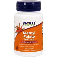Methyl Folate 1,000 mcg, 90 Tablets, NOW Foods