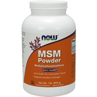 MSM Powder, Methylsulphonylmethane Pure Powder 1 lb, NOW Foods