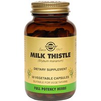 Milk Thistle - Full Potency, 100 Vegetable Capsules, Solgar