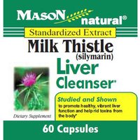 Milk Thistle 150 mg, 60 Capsules, Mason Natural