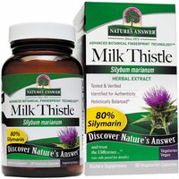 Milk Thistle Seed Extract Standardized, 60 Vegetarian Capsules, Natures Answer