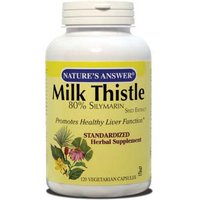 Milk Thistle Seed Standardized, 120 Veggie Caps, Natures Answer