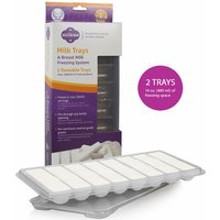 Milkies Milk Trays, Breast Milk Freezing System, 2 Trays, Fairhaven Health