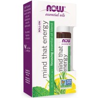 Mind That Energy Essential Oil Blend Roll-On, 10 ml, NOW Foods