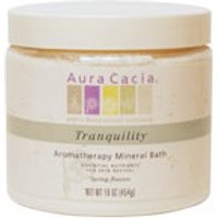 Mineral Bath Tranquility, Aromatherapy Mineral Bath Salt, 16 oz jar from Aura Cacia