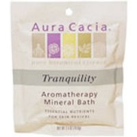 Mineral Bath Tranquility, Aromatherapy Mineral Bath Salt, 2.5 oz Packet, Aura Cacia