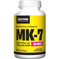 MK-7 Vitamin K2 ( K-2 ) 90 mcg 60 Softgels, Jarrow Formulas