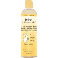 Moisturizing Baby Bubble Bath & Wash, Oatmilk Calendula, 15 oz, Babo Botanicals