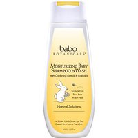Moisturizing Baby Shampoo & Wash, Oatmilk Calendula, 8 oz, Babo Botanicals