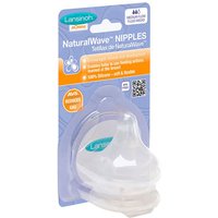 mOmma Medium Flow Nipples, 2 pc, Lansinoh Laboratories, Inc.