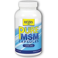 Pure MSM 1000 mg, 240 Capsules, Natural Balance