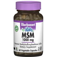 MSM 1000 mg, 60 Vegetable Capsules, Bluebonnet Nutrition