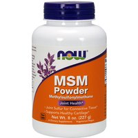 MSM Powder, Methylsulphonylmethane Pure Powder 8 oz, NOW Foods