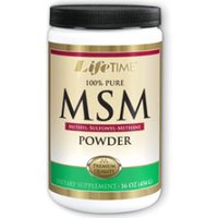 MSM Powder, 100% Pure, 16 oz, LifeTime