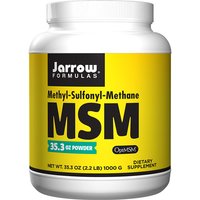 MSM Sulfur Powder 1000 grams, 1 kilo, Jarrow Formulas