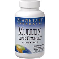 Mullein Lung Complex, Value Size, 180 Tablets, Planetary Herbals
