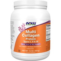 Multi Collagen Protein Types I, II & III Powder, 16 oz, NOW Foods
