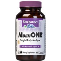 Multi One Formula, Single Daily Multivitamin & Multimineral, With Iron, 120 Vegetable Capsules, Bluebonnet Nutrition