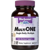 Multi One Formula, Single Daily Multivitamin & Multimineral, With Iron, 30 Vegetable Capsules, Bluebonnet Nutrition