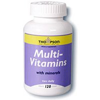 Multi Vitamin/Mineral 120 tabs, Thompson Nutritional Products