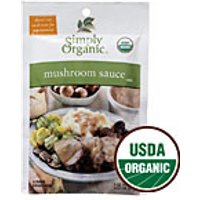 Mushroom Sauce Seasoning Mix, 0.85 oz, Simply Organic