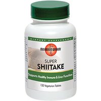 Mushroom Wisdom Super Shiitake, 120 Tablets, Maitake Products Inc.
