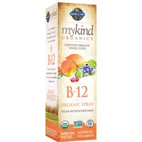 mykind Organics B-12 Spray Raspberry, Whole Food Vitamin Liquid, 2 oz, Garden of Life