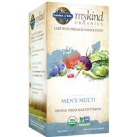 mykind Organics Mens Multi, Whole Food Multi-Vitamins, 60 Tablets, Garden of Life
