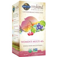 mykind Organics Womens 40+ Multi, Whole Food Multivitamin, 60 Tablets, Garden of Life