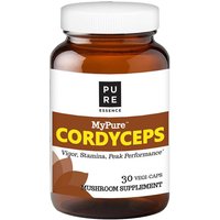 MyPure Cordyceps Mushroom Supplement, 30 Vegetarian Capsules, Pure Essence Labs