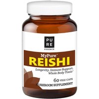 MyPure Reishi Mushroom Supplement, 60 Vegetarian Capsules, Pure Essence Labs