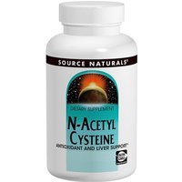 N-Acetyl Cysteine 1000 mg, Value Size, 180 Tablets, Source Naturals