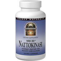 Nattokinase 100 mg, 60 Capsules, Source Naturals