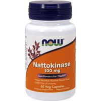 Nattokinase 100mg Vegetarian 60 Vcaps, NOW Foods