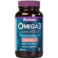 Natural Omega-3 Salmon Oil, 90 Softgels, Bluebonnet Nutrition