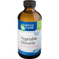 100% Natural Vegetable Glycerin, 8 oz, Earths Care