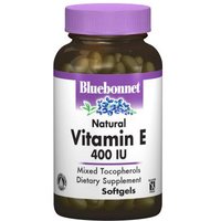 Natural Vitamin E 400 IU, 50 Softgels, Bluebonnet Nutrition