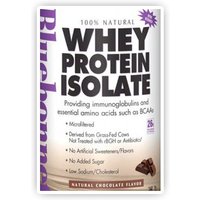 100% Natural Whey Protein Isolate Powder, Natural Chocolate Flavor, 1 oz x 8 Packets, Bluebonnet Nutrition