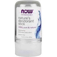 Natures Deodorant Stick 3.5 oz, NOW Foods