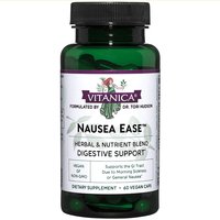 Nausea Ease, GI Support, 60 Vegetarian Capsules, Vitanica
