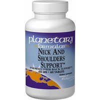 Neck and Shoulders Support 120 tabs, Planetary Herbals