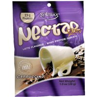 Nectar Lattes Grab N Go, Robust Coffee Whey Protein Isolate, 1 oz x 12 Packets, Syntrax