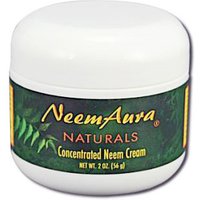 Neem Cream with Aloe Vera, 2 oz, Neem Aura
