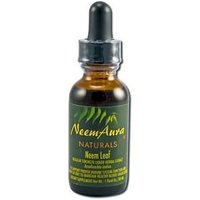 Neem Leaf Regular Strength Liquid Herbal Extract, 1 oz, Neem Aura