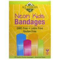 Neon Kids Bandages - Assorted Colors, 20 ct, All Terrain